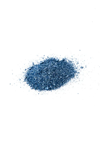 stock image Pile of the blue eye shadow