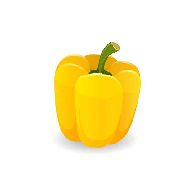 Κίτρινη πιπεριά — Διανυσματικό Αρχείο