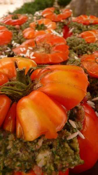Tomates farcies — Stock fotografie