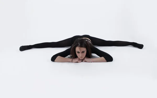 La gimnasta. — Foto de Stock