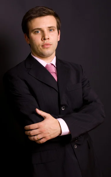 Retrato de hombre de negocios joven —  Fotos de Stock