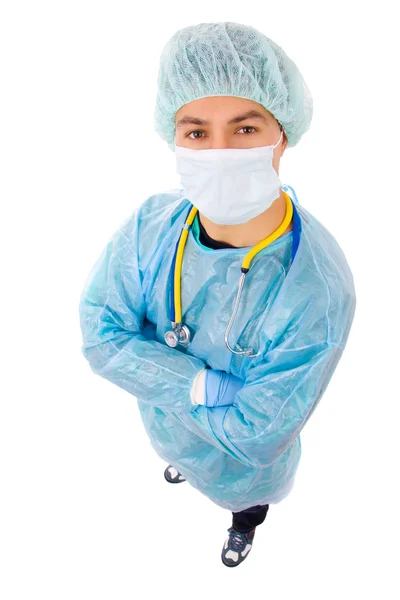 Giovane chirurgo maschio — Foto Stock