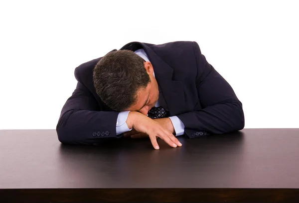 Hombre de negocios durmiendo —  Fotos de Stock
