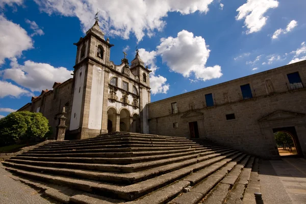 ホテルは、ブラガ、ポルトガルの北で変えられる古代修道院 — ストック写真
