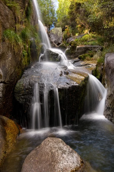 Beautiful waterfall at the national park, Portugal — Stock Photo, Image