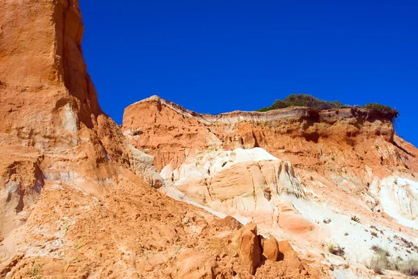 stock image Red montains in Algarve, south of Portugal