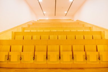 Interior of a school auditorium for students