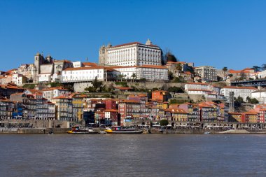 Ribeira - the old town of oPorto, north of Portugal clipart