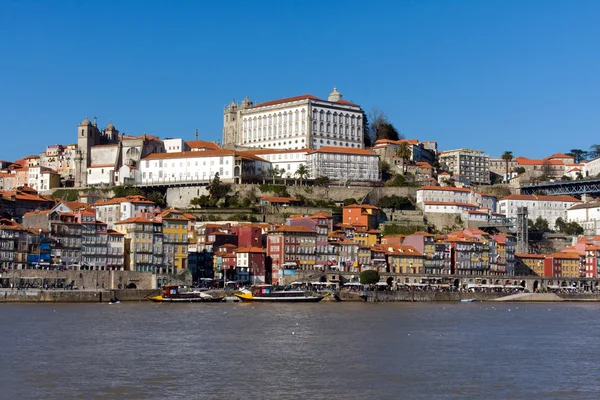 Ribeira - staré město Porto, severně od Portugalska — Stock fotografie