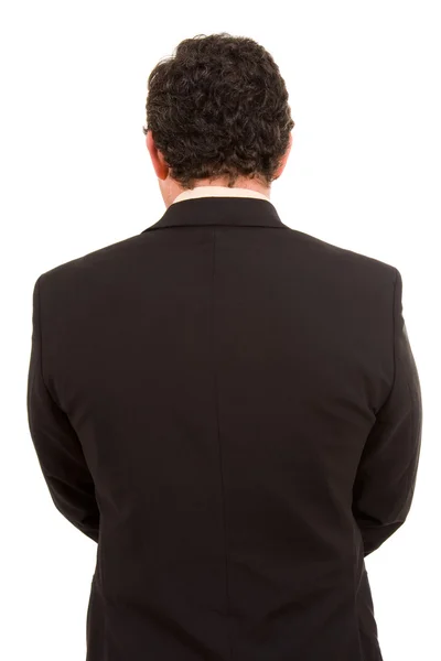 Biznesmen z tyłu — Zdjęcie stockowe