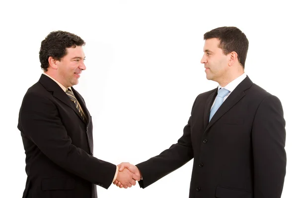 Business team hand shake — Stock Photo, Image