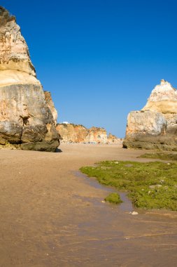 güzel Portekiz algarve Plajı