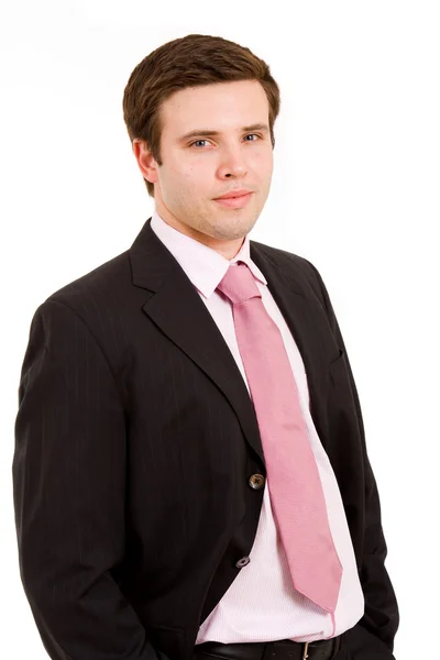 Portrait of a handsome young businessman — Stock Photo, Image