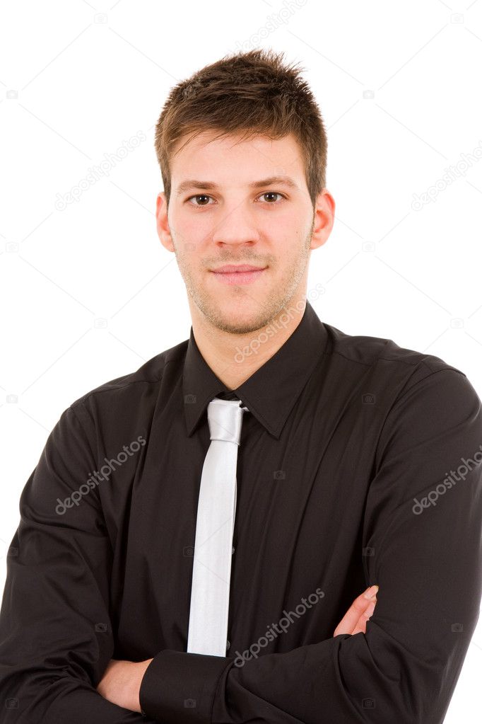 Young business man portrait