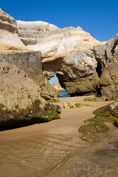 Portugisiska algarve beach — Stockfoto