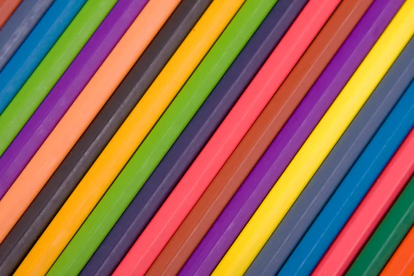 Färg pennor bakgrund — Stockfoto