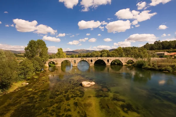 Römische Brücke Von Ponte Porto Braga Norden Portugals — Stockfoto