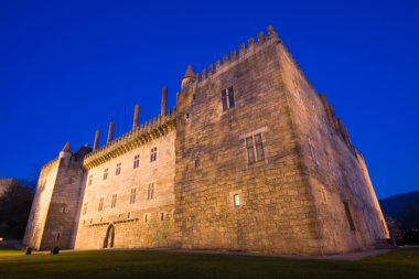 gece görüş Sarayı duques de braganca, guimaraes, portug