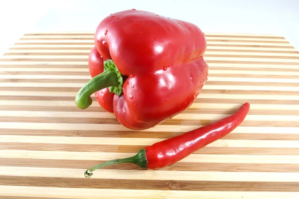 Paprika és a chili — Stock Fotó