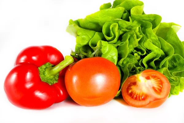 Isolerade grönsaker — Stockfoto