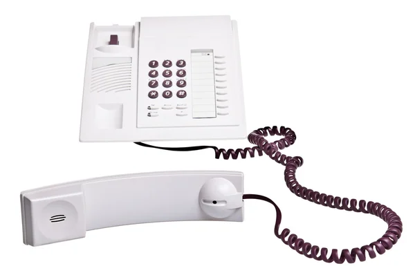 Telephone with receiver off — Stock Photo, Image