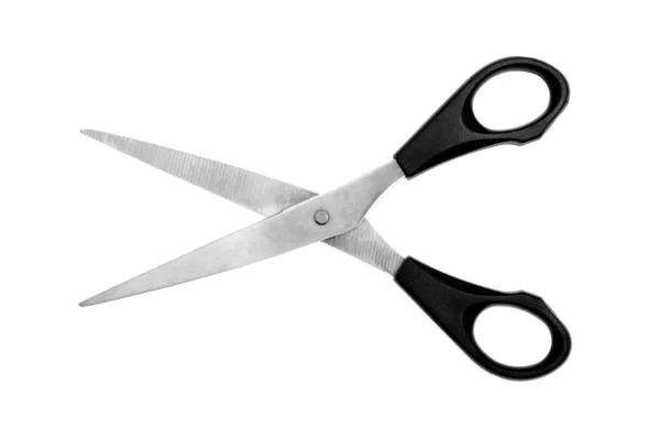 stock image Black handled scissors
