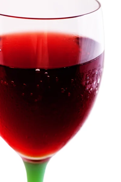 Vidro com vinho tinto — Fotografia de Stock
