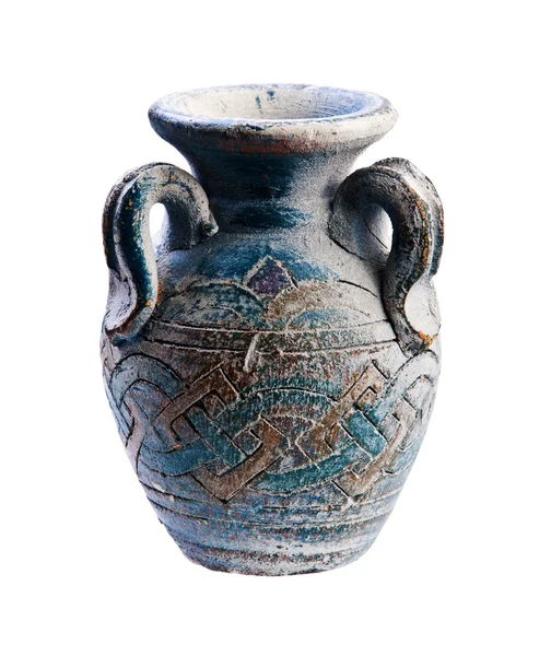 Античная ваза изолирована — стоковое фото