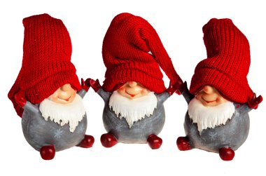 Three dwarf toy clipart