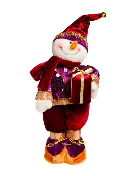 Sneeuwpop speelgoed — Stockfoto