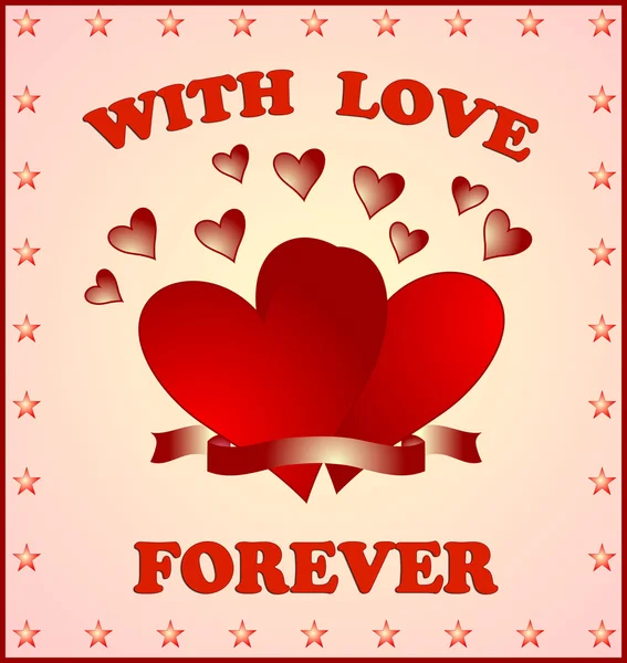 Com amor para sempre — Fotografia de Stock