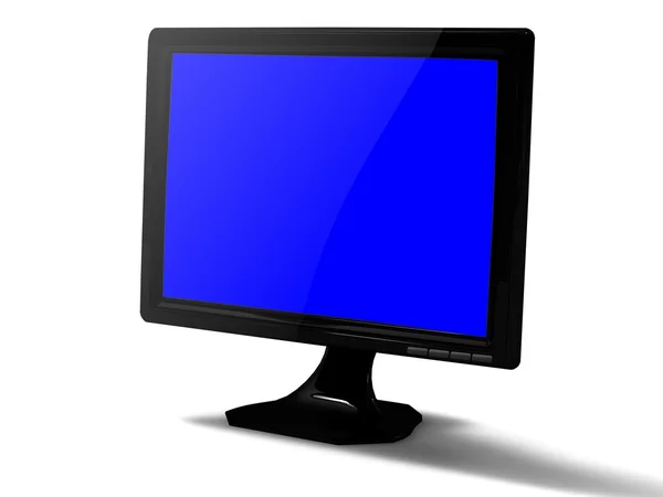 Black monitor — Stock Photo, Image