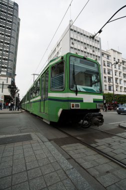 Tunisia tram clipart