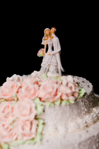 結婚式のケーキの上 — ストック写真