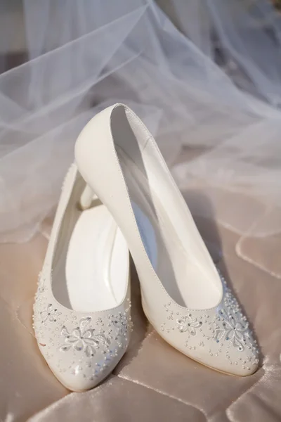 Zapatos de boda Imagen de archivo