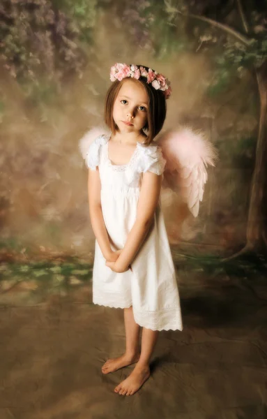 Άγγελος κορίτσι — Φωτογραφία Αρχείου
