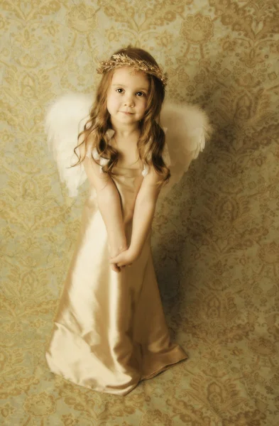 Piękny anioł dziewczyna — Zdjęcie stockowe
