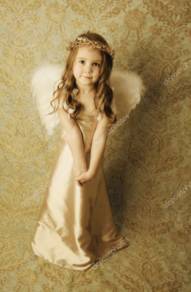 Lovely Young Girl Angels