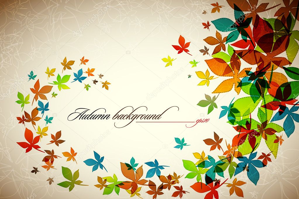 Autumn Background | Falling Leaves