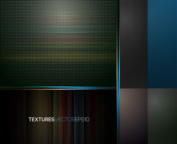 Texturas Vectoriais Diferentesfiltragens Materiais Cada Textura Colocada Camadas Diferentes —  Vetores de Stock