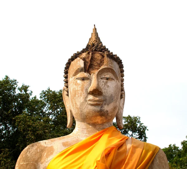 Buddhista idolunatkozó üzletember — Stock Fotó