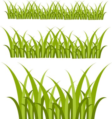 Design of grass clipart