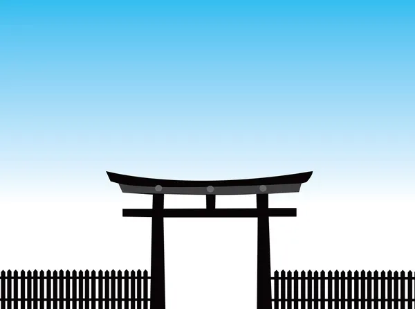 stock image Images of Shrine gate of temple in japan