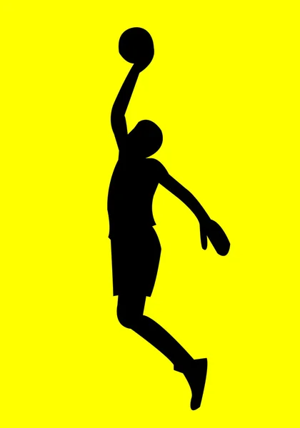 篮球运动员 — 图库照片