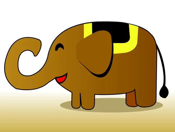大象图 — 图库照片