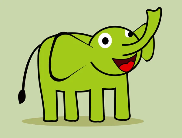 Иллюстрация слона — стоковое фото