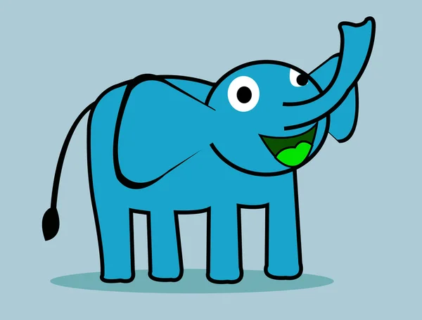 Иллюстрация слона — стоковое фото