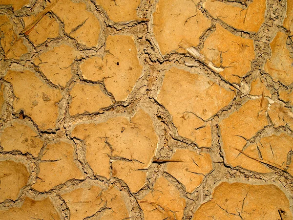 Tierra seca / tierra agrietada — Foto de Stock