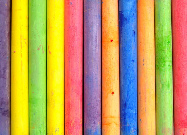 Crayon färger konsistens — Stockfoto