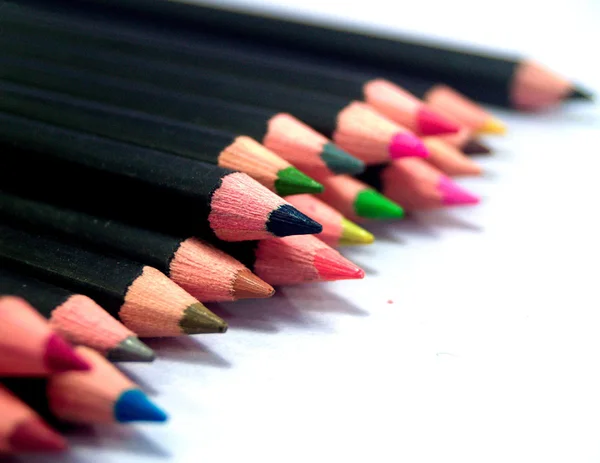 Részletes ceruza elszigetelt — Stock Fotó